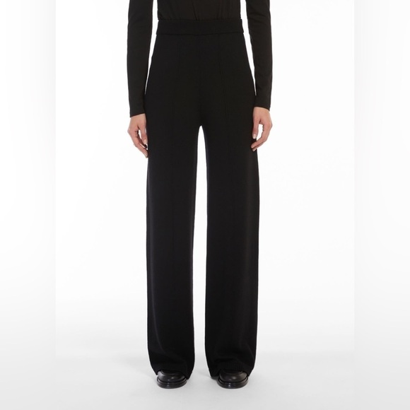 MaxMara Pants - MaxMara Wool Blend Pants Black 8